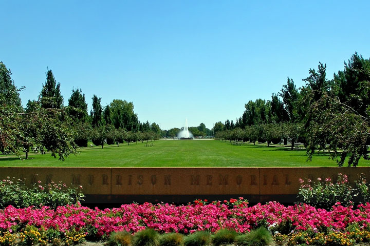 Ann Morrison Memorial Park fountain, Boise, Idaho