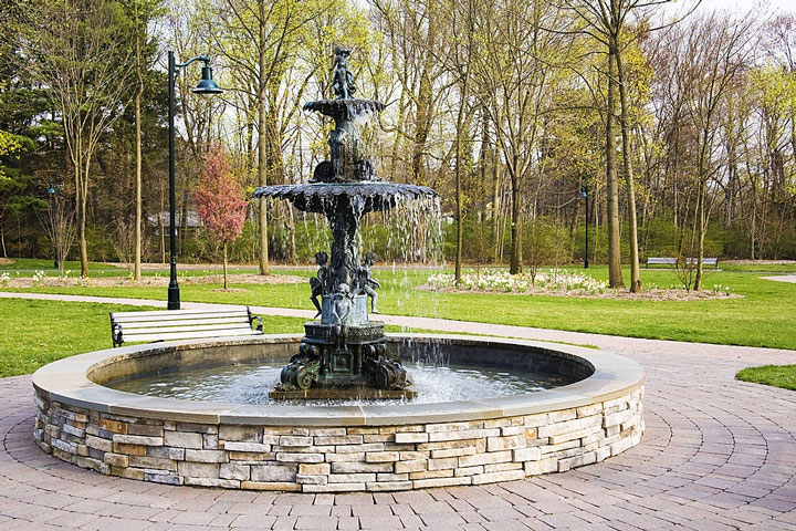 Oakes Park fountain, Old Tappan, NJ